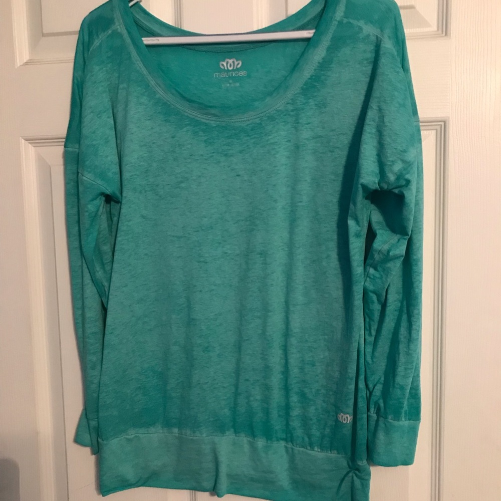 Green sweatshirt